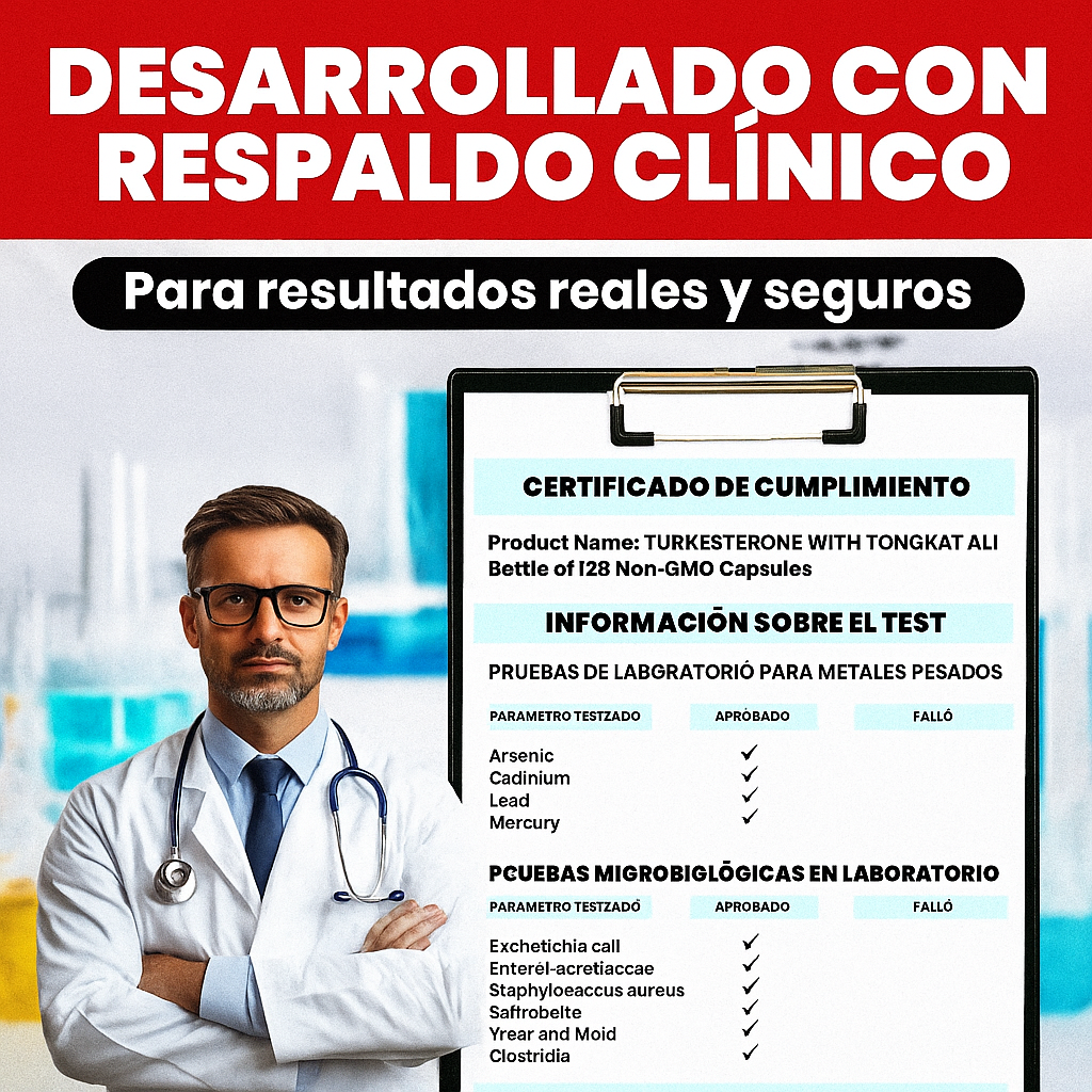 TURKESTERONE – COMPRA 1 Y RECIBE 2 + EBOOK GRATIS