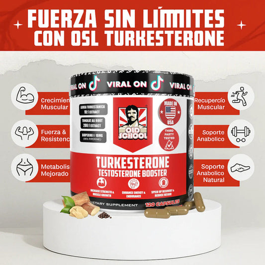 TURKESTERONE – COMPRA 1 Y RECIBE 2 + EBOOK GRATIS